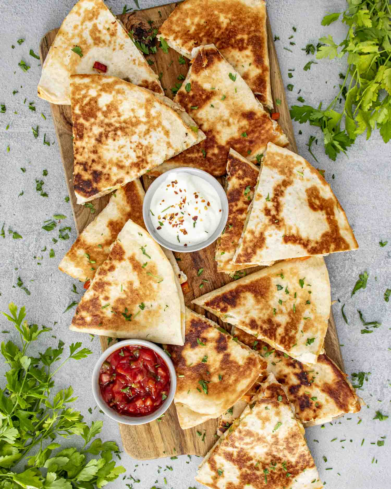 Chicken Quesadillas